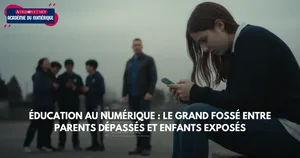 Éducation au numérique : le grand fossé entre parents dépassés et enfants exposés